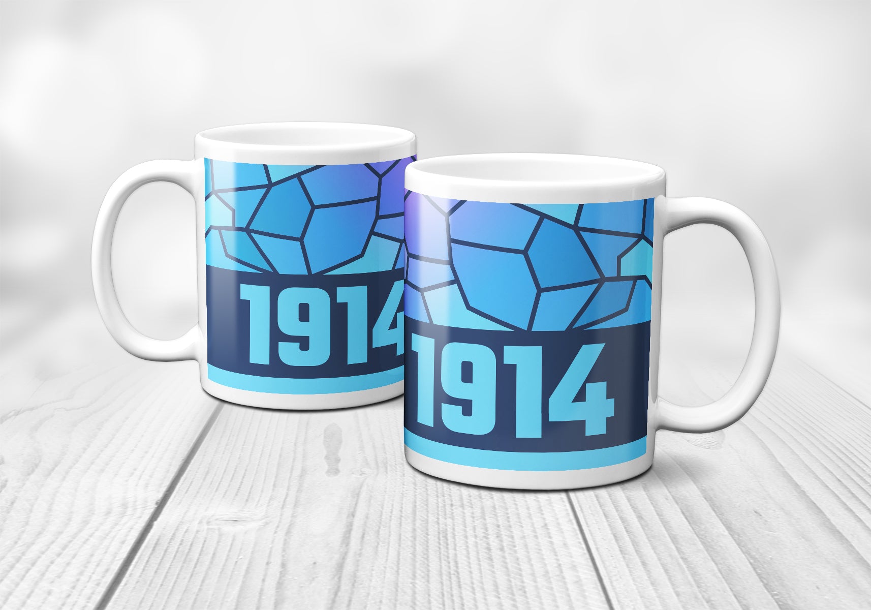 1914 Year Mug (11oz, Navy Blue)