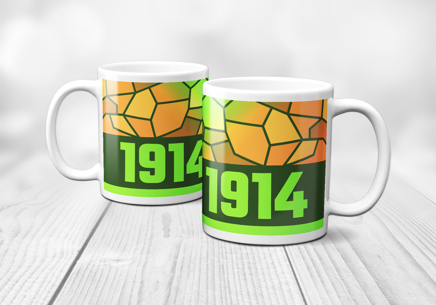 1914 Year Mug (11oz, Olive Green)