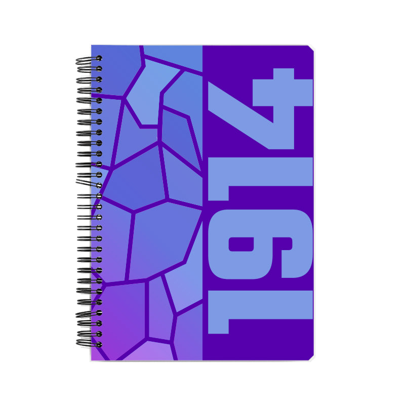 1914 Year Notebook (Purple)