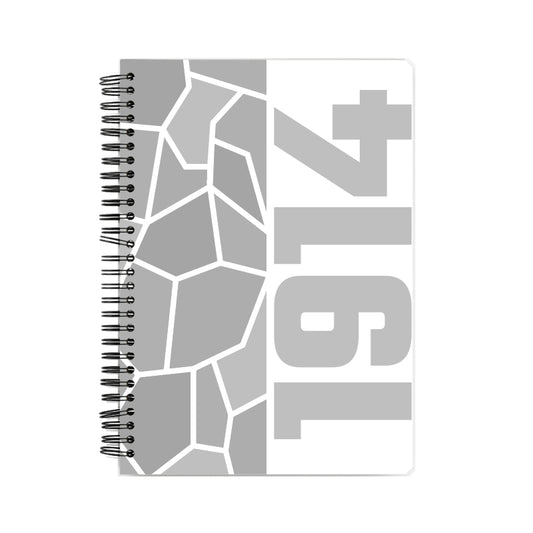 1914 Year Notebook (White)