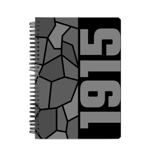 1915 Year Notebook (Black)