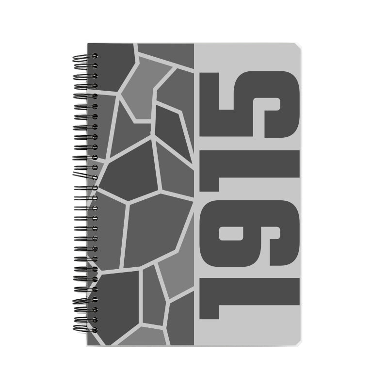 1915 Year Notebook (Melange Grey)