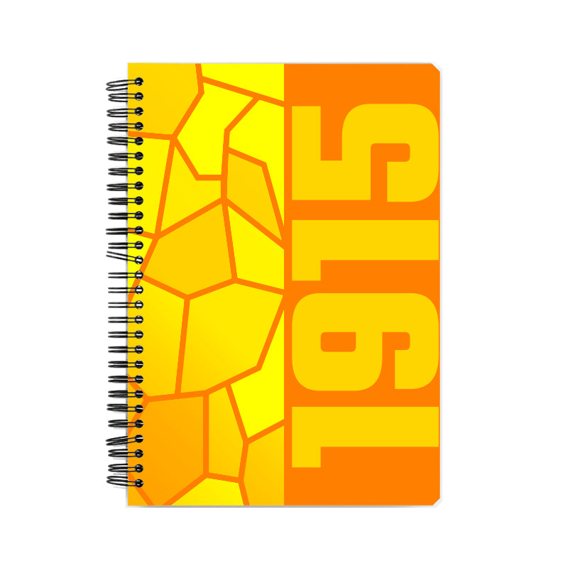 1915 Year Notebook (Orange)