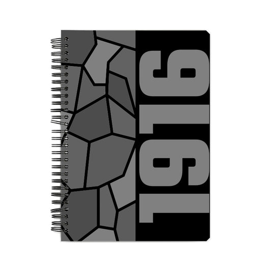1916 Year Notebook (Black)