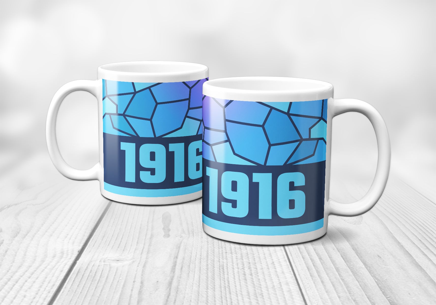 1916 Year Mug (11oz, Navy Blue)
