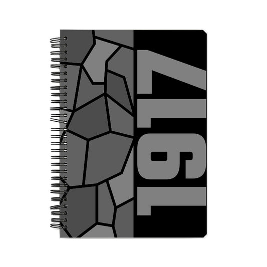 1917 Year Notebook (Black)