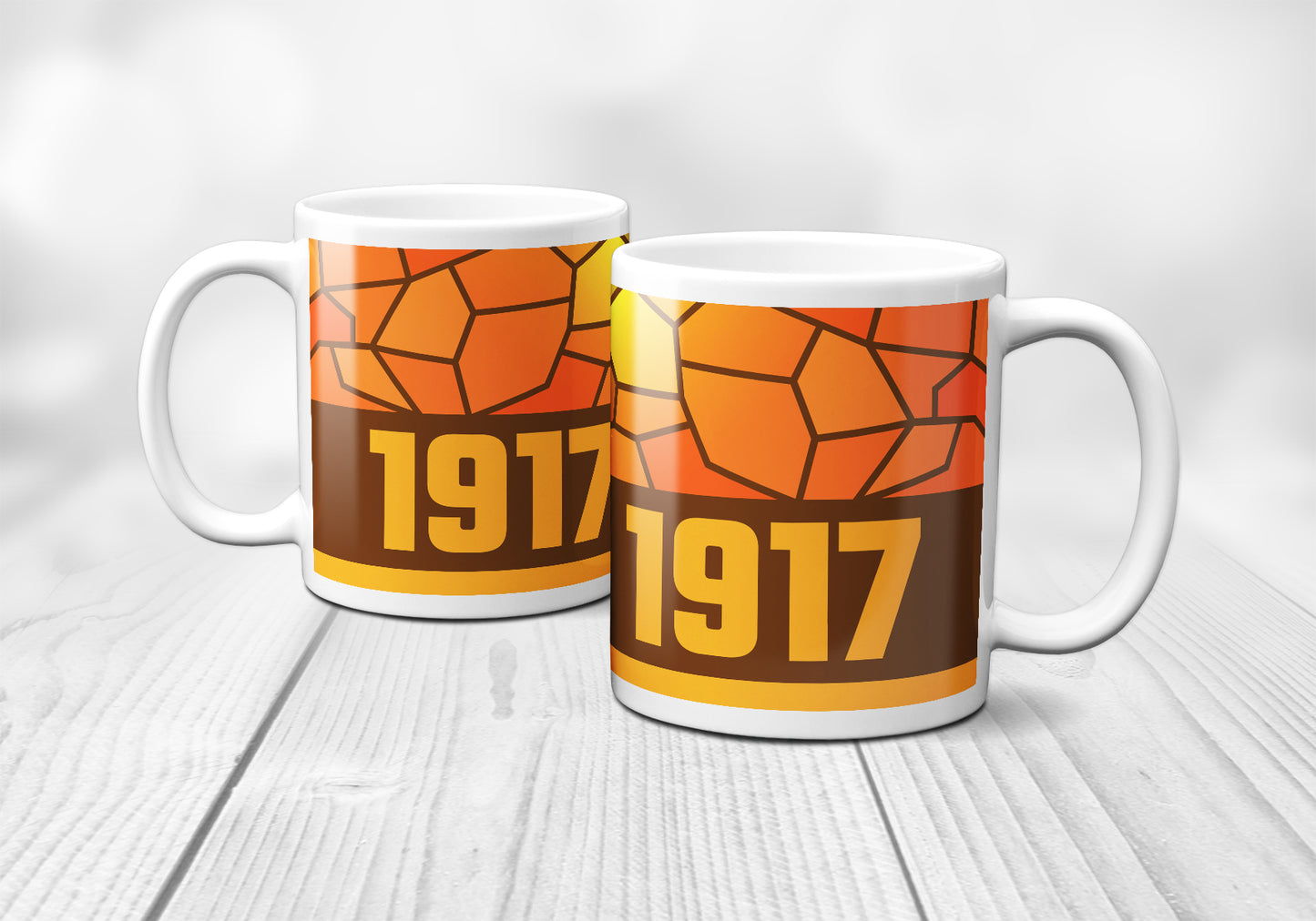 1917 Year Mug (11oz, Brown)