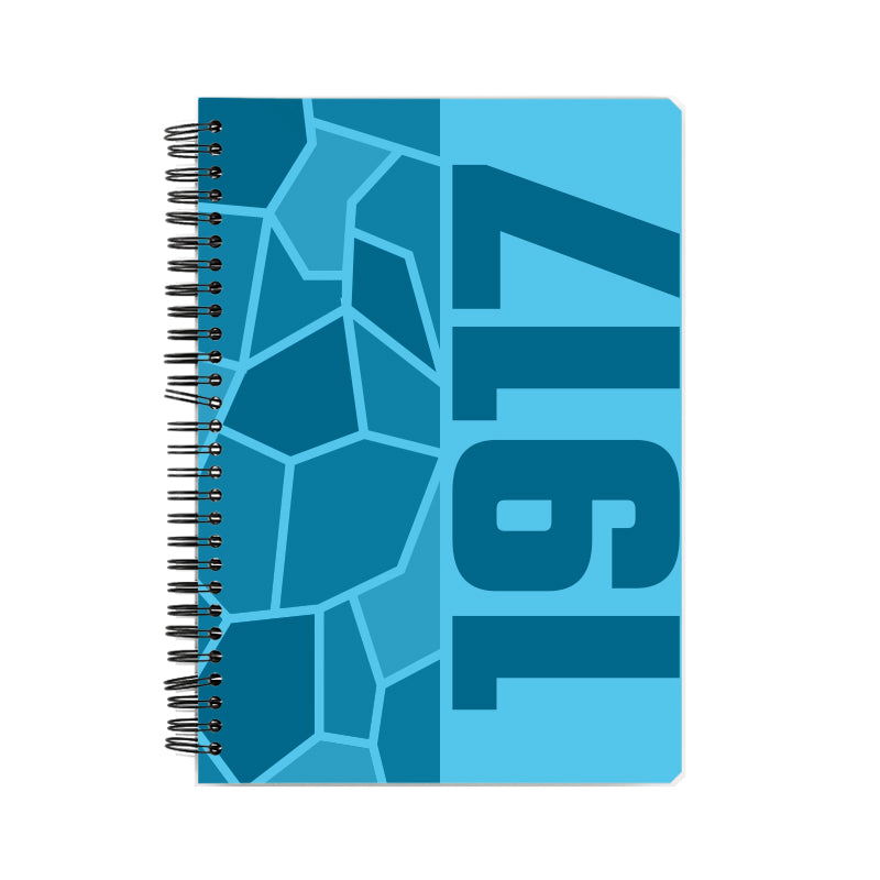 1917 Year Notebook (Sky Blue)