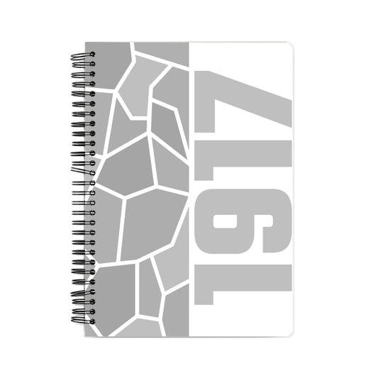 1917 Year Notebook (White)