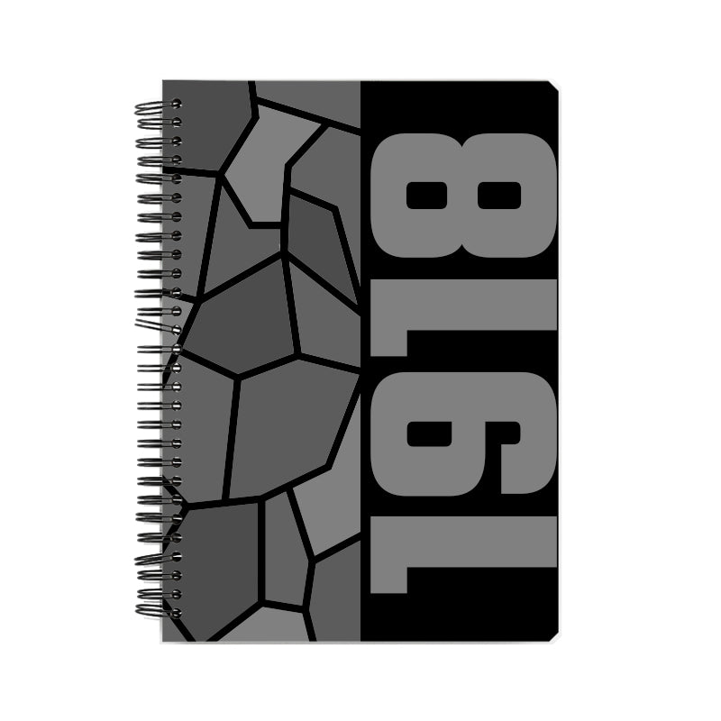 1918 Year Notebook (Black)