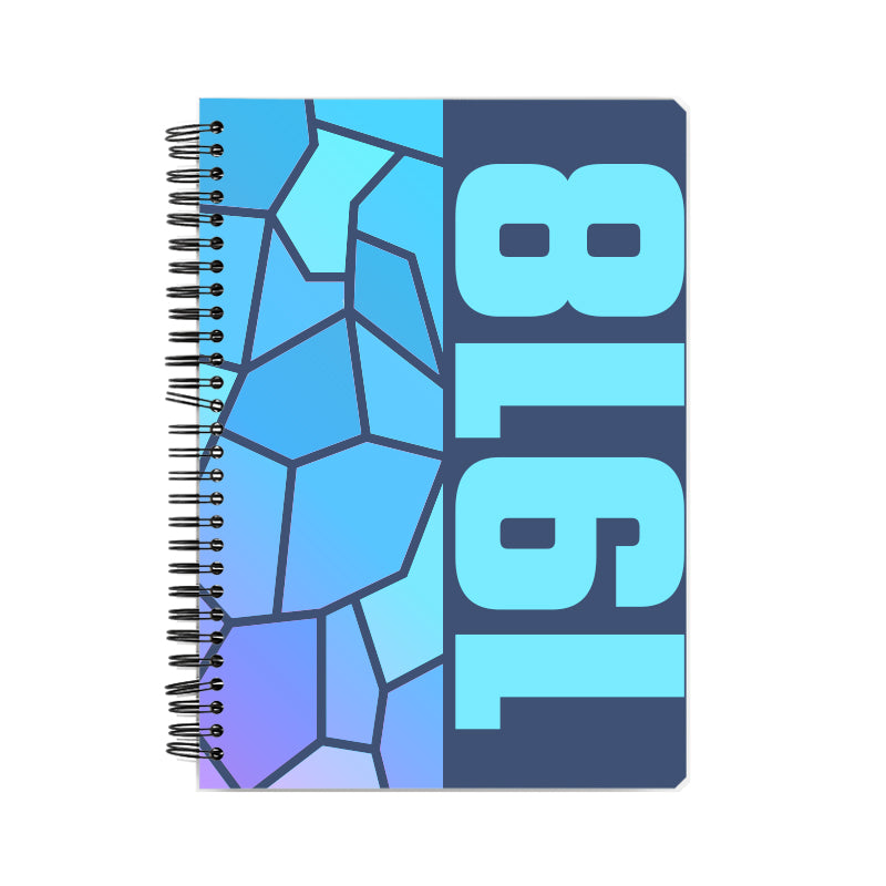 1918 Year Notebook (Navy Blue)