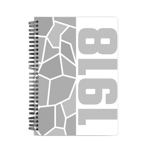 1918 Year Notebook (White)