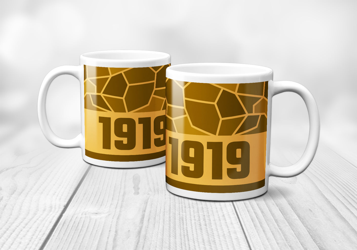 1919 Year Mug (11oz, Golden Yellow)