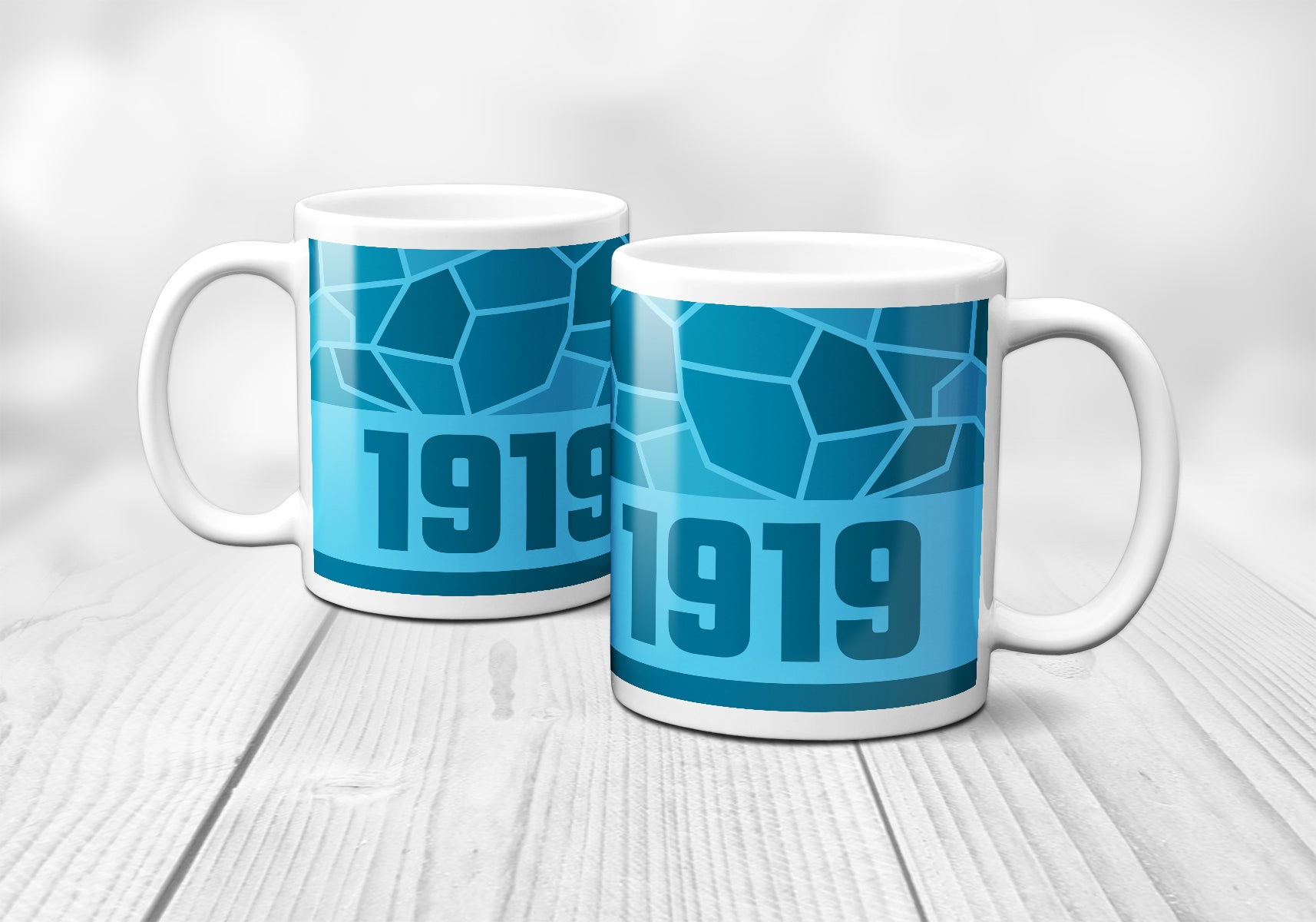 1919 Year Mug (11oz, Sky Blue)