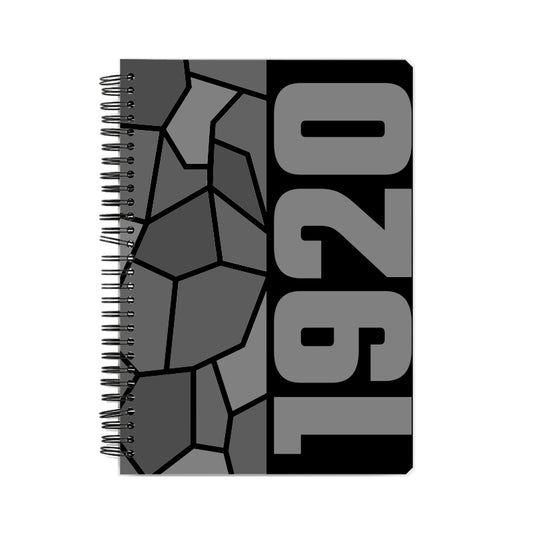 1920 Year Notebook (Black)
