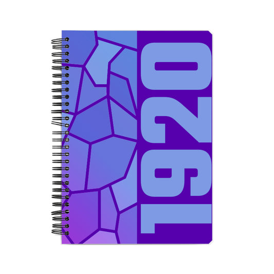 1920 Year Notebook (Purple)