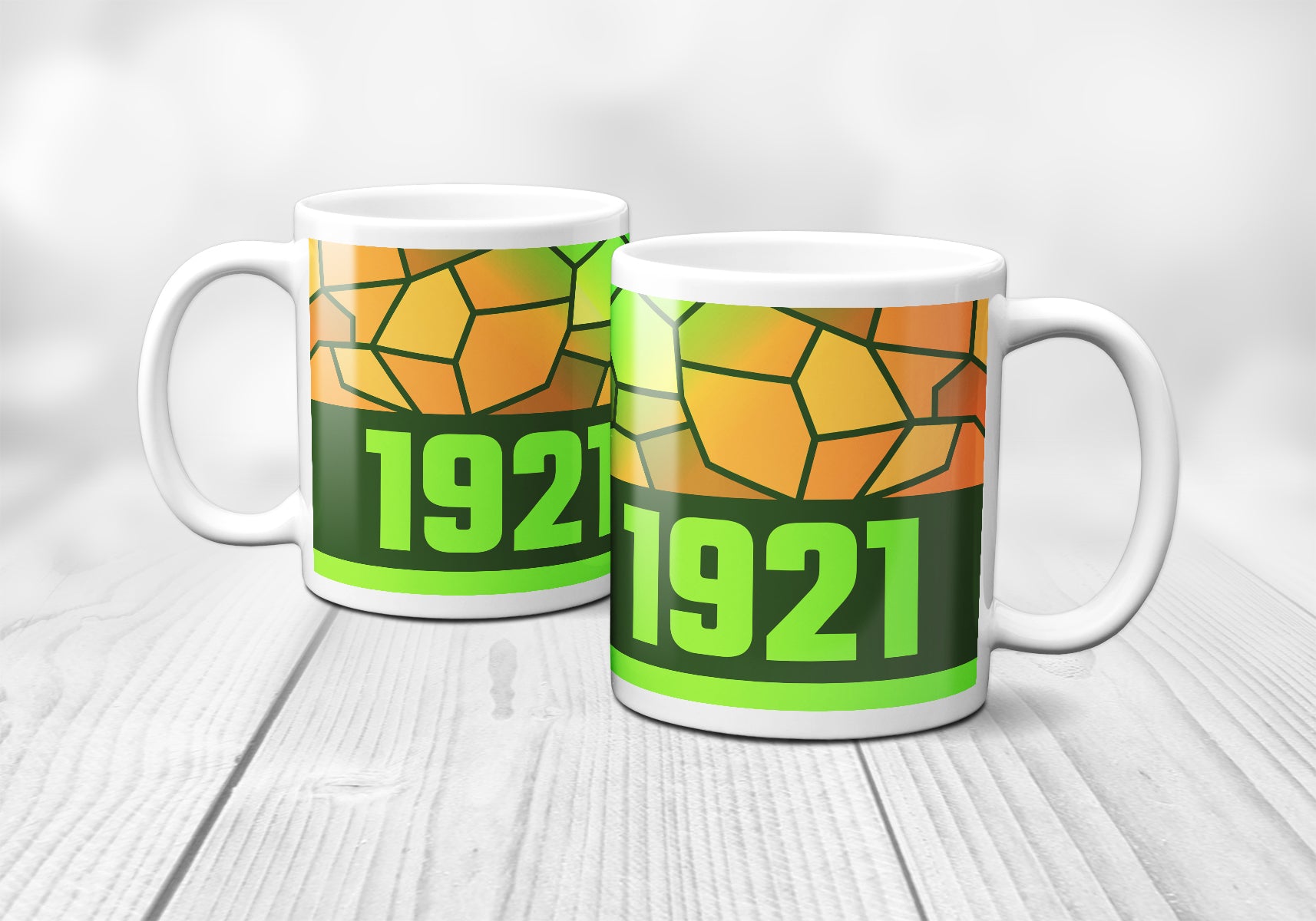 1921 Year Mug (11oz, Olive Green)