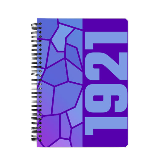 1921 Year Notebook (Purple)