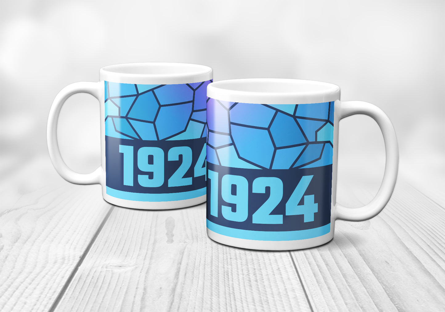 1924 Year Mug (11oz, Navy Blue)