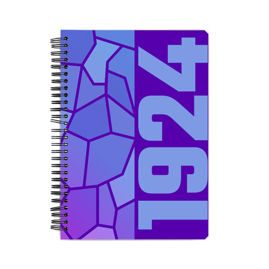 1924 Year Notebook (Purple)