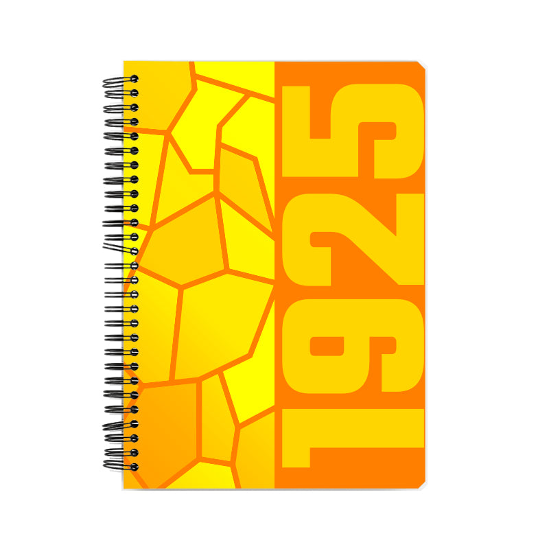 1925 Year Notebook (Orange)