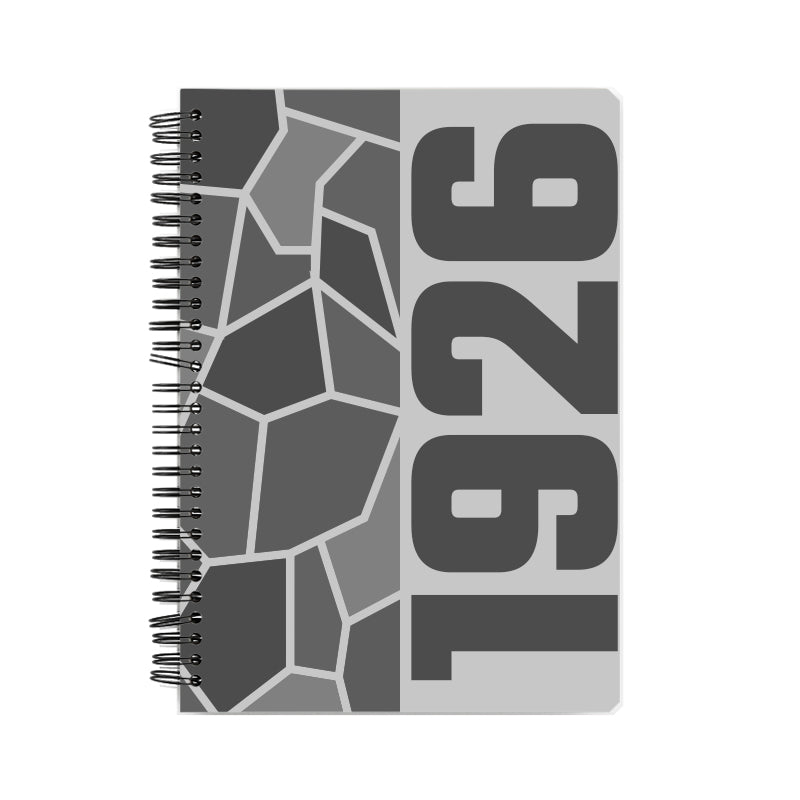 1926 Year Notebook (Melange Grey)