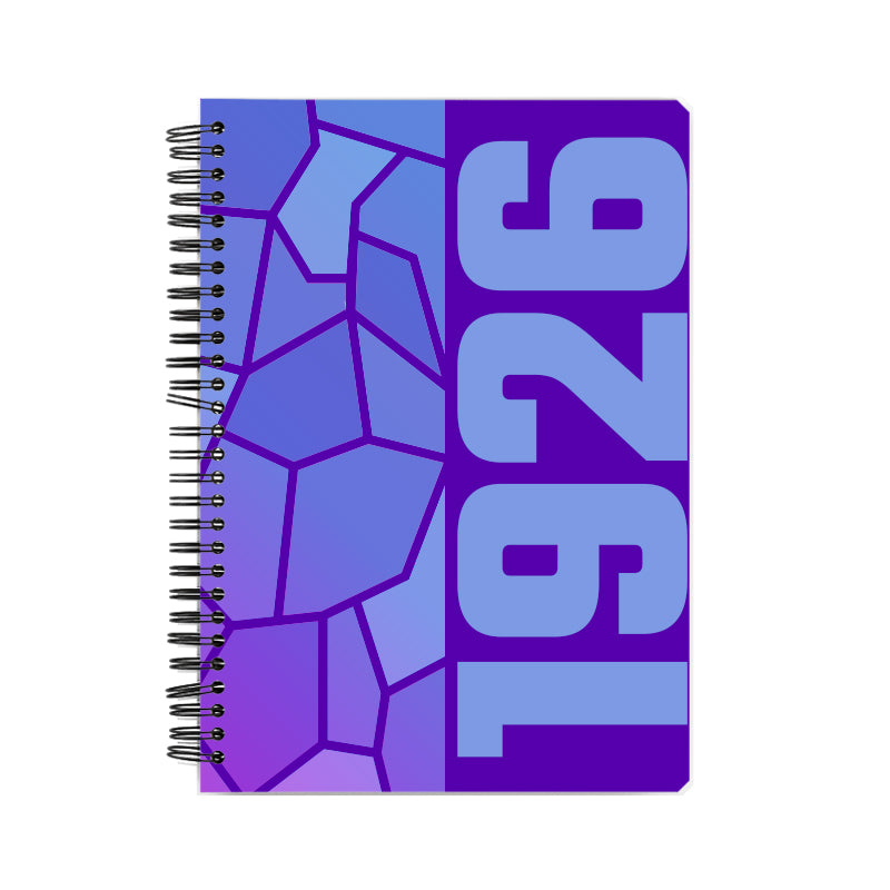1926 Year Notebook (Purple)