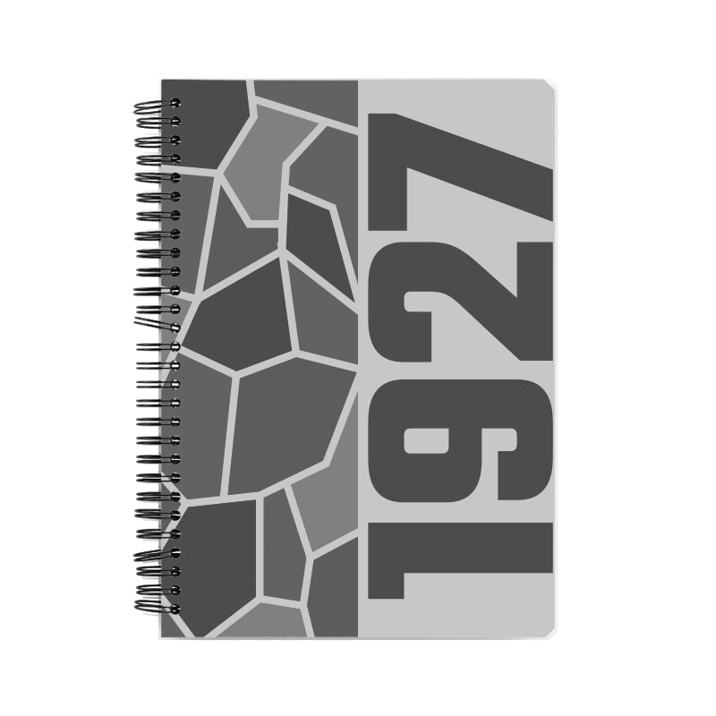 1927 Year Notebook (Melange Grey)