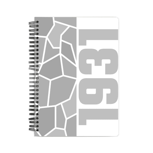 1931 Year Notebook (White)