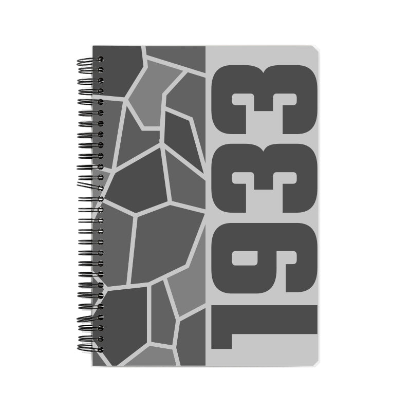 1933 Year Notebook (Melange Grey)