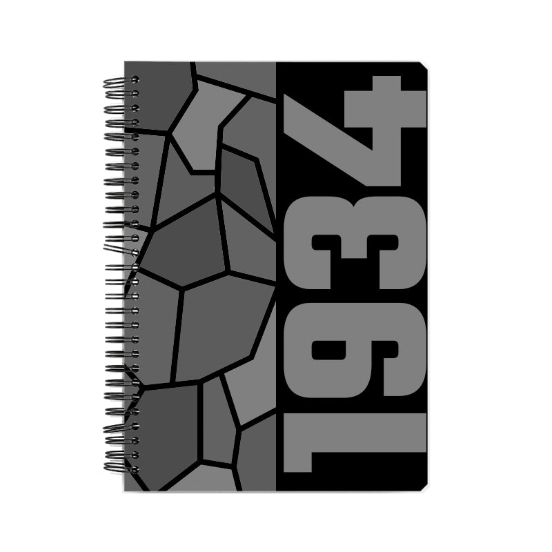1934 Year Notebook (Black)