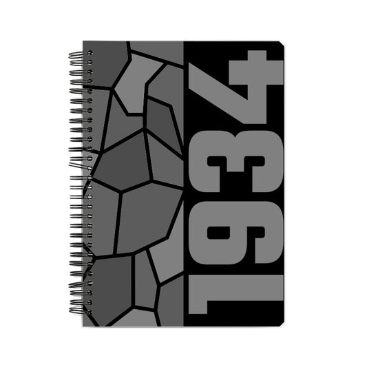 1934 Year Notebook (Black)