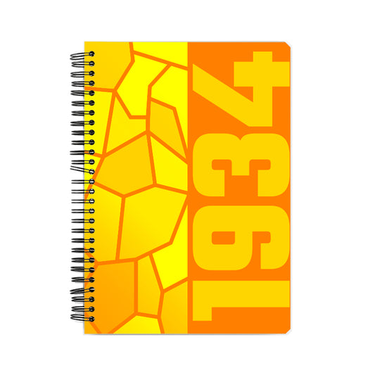 1934 Year Notebook (Orange)