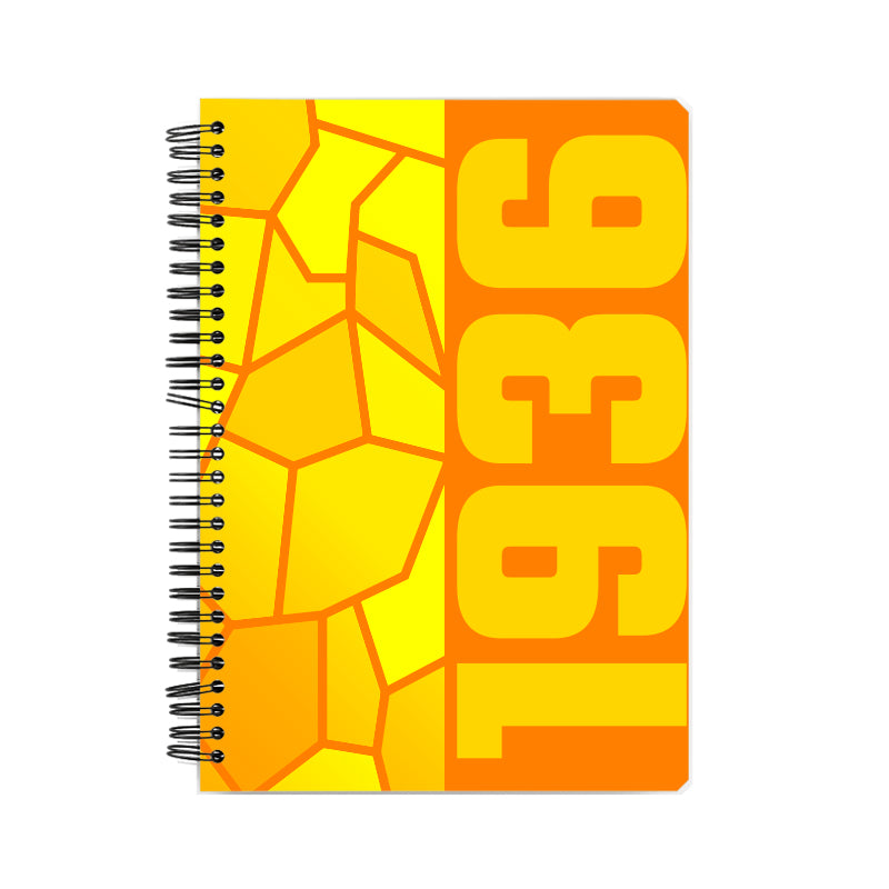 1936 Year Notebook (Orange)
