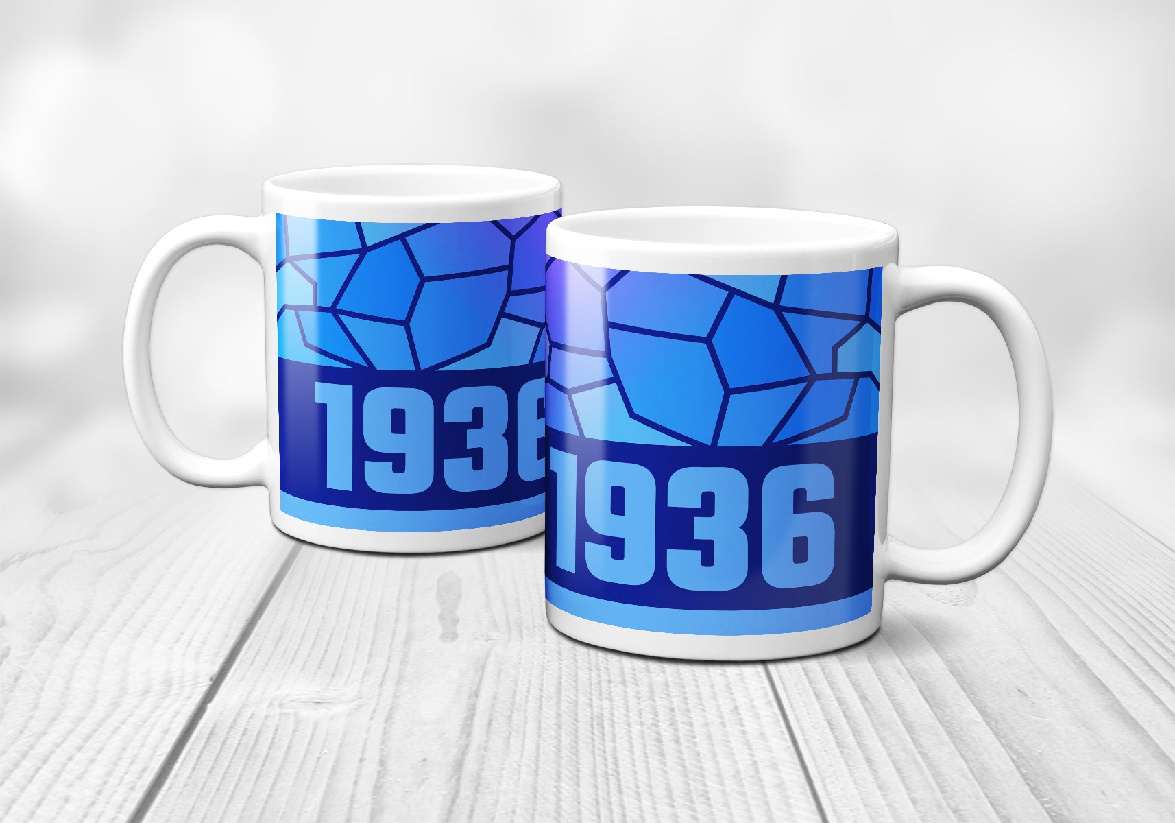 1936 Year Mug (11oz, Royal Blue)