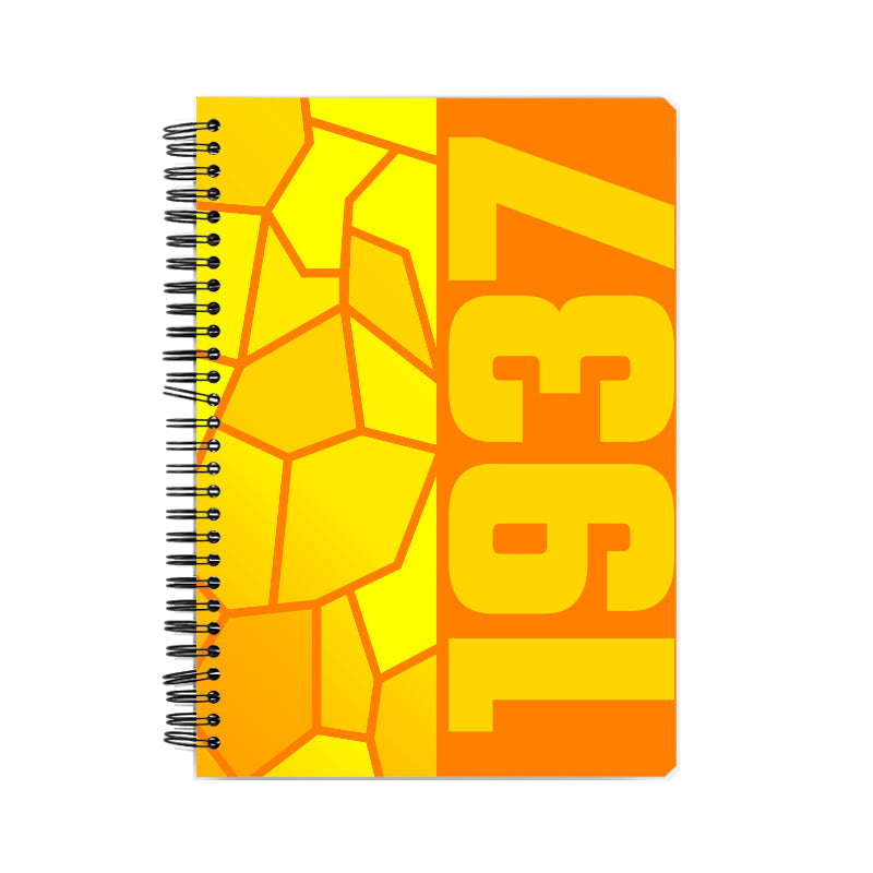 1937 Year Notebook (Orange)