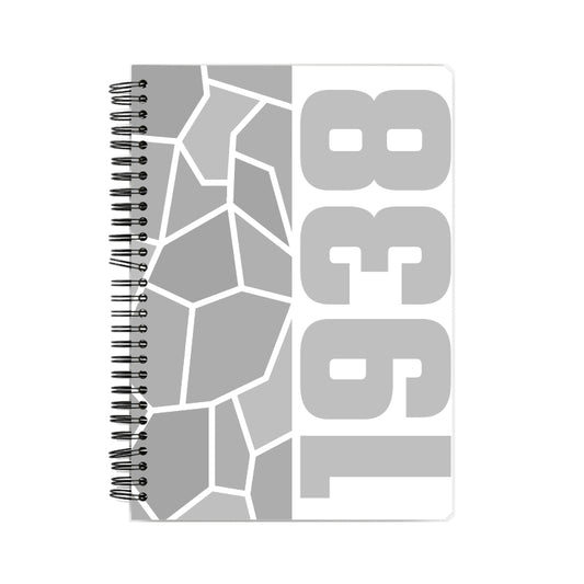 1938 Year Notebook (White)