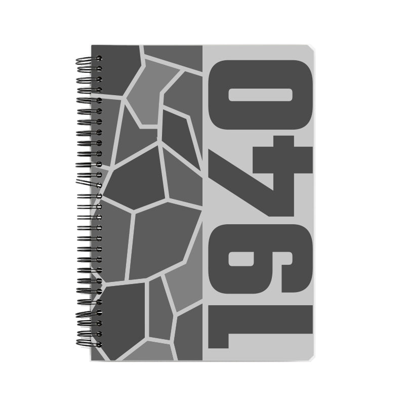 1940 Year Notebook (Melange Grey)