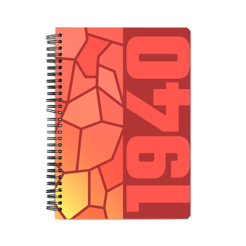 1940 Year Notebook (Red)