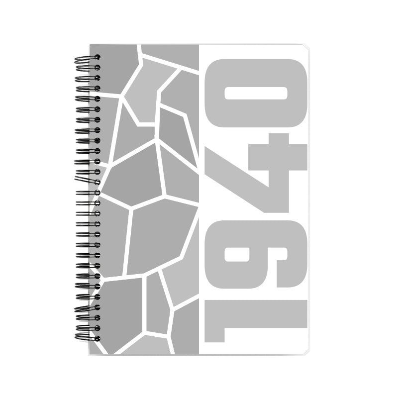 1940 Year Notebook (White)