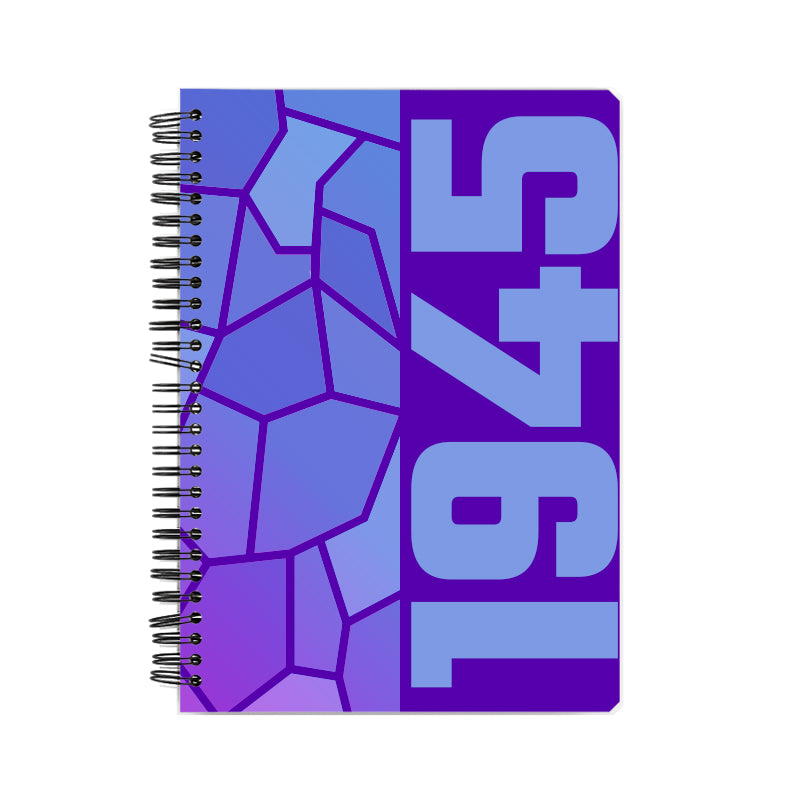 1945 Year Notebook (Purple)