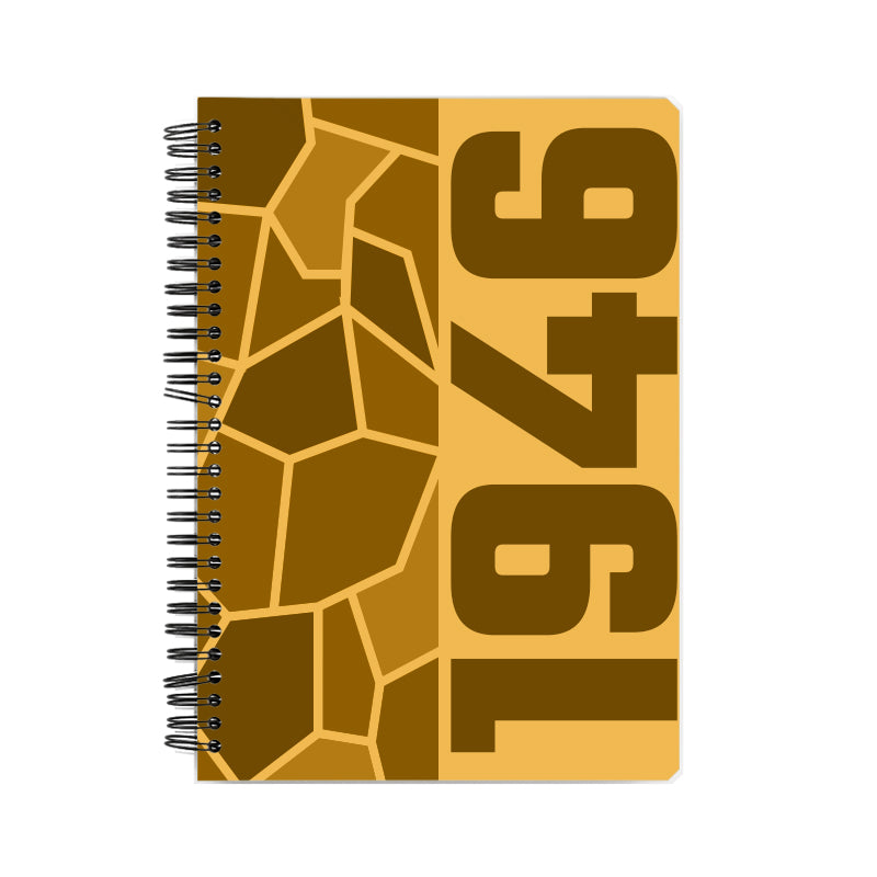 1946 Year Notebook (Golden Yellow)