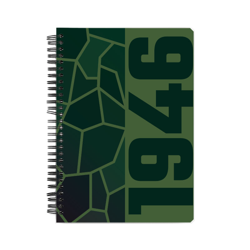 1946 Year Notebook (Olive Green)