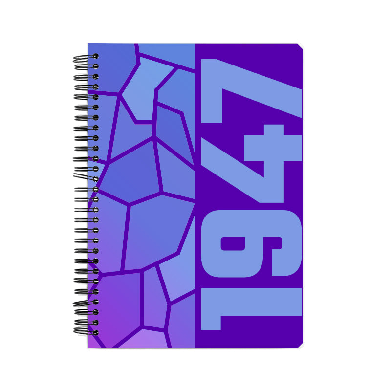 1947 Year Notebook (Purple)
