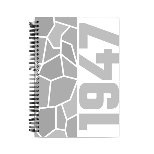 1947 Year Notebook (White)