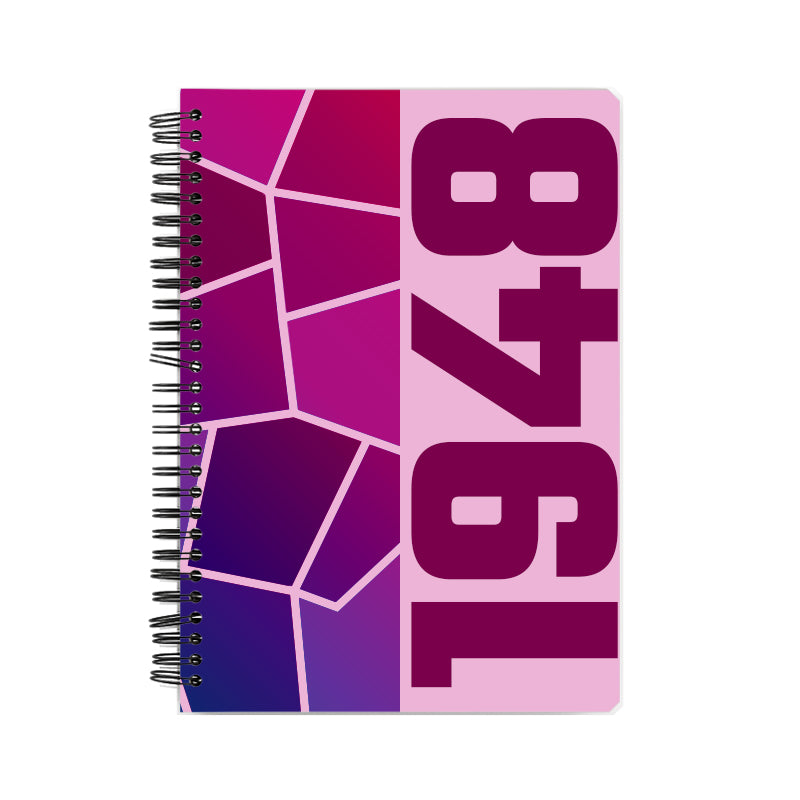 1948 Year Notebook (Light Pink)