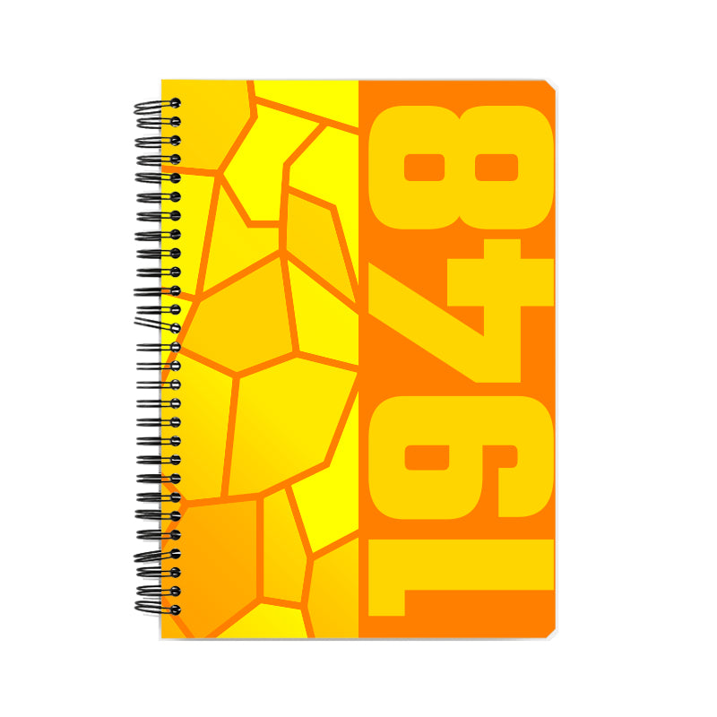 1948 Year Notebook (Orange)