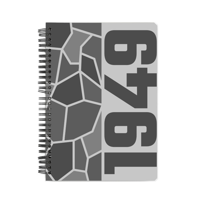 1949 Year Notebook (Melange Grey)