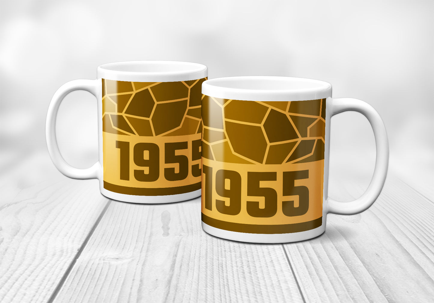 1955 Year Mug (11oz, Golden Yellow)