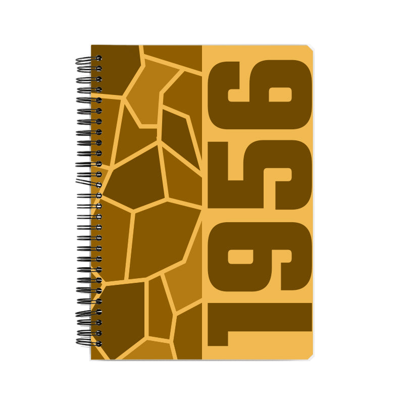 1956 Year Notebook (Golden Yellow)